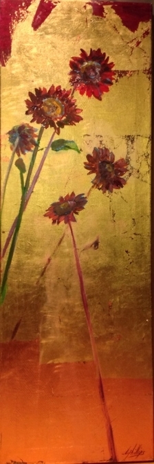 Red Sunflowers